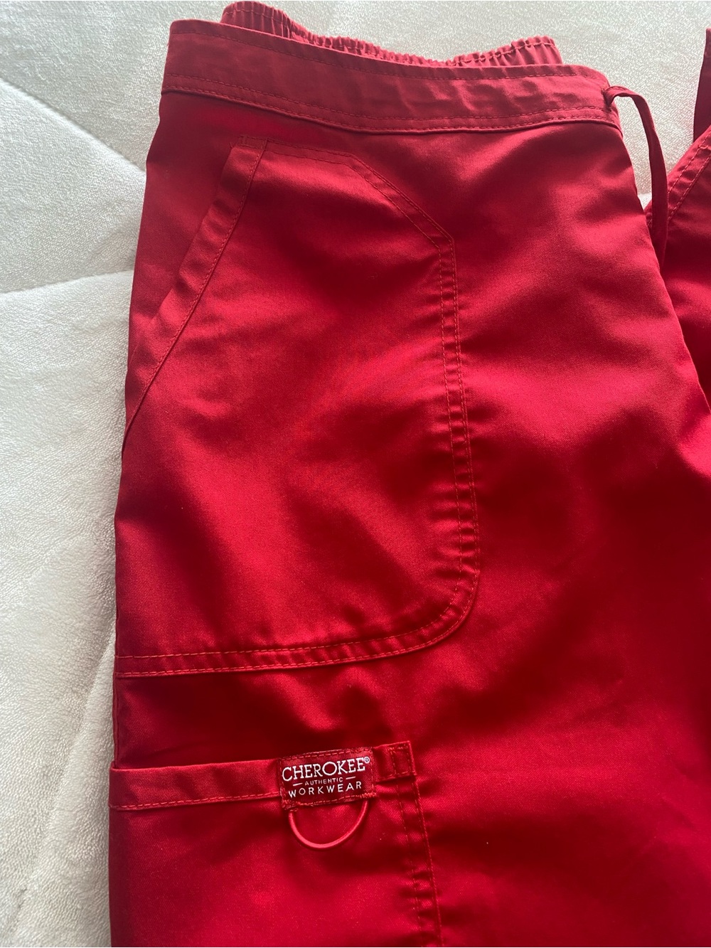 Cherokee Revolution Mid Rise Drawstring Scrub Pants - Picture 7 of 15